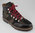 Ammann 8049-sw VALBELLA laced boots Leather/PdV nero-camouflage