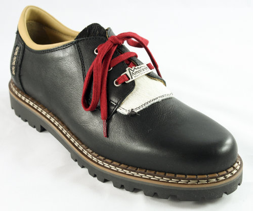 Ammann 8050-ne MEIRINGEN chaussures noires à lacets