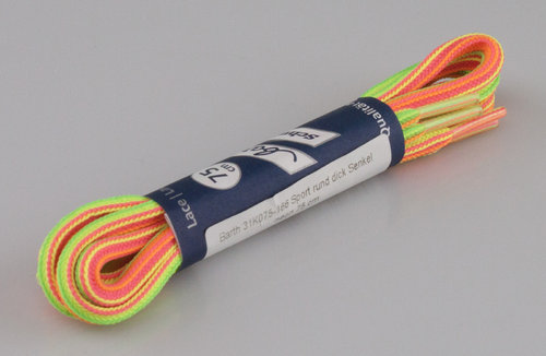 Barth SPORT lacets ronds épais neon 075 cm
