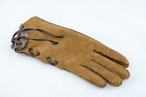 Feralex DLUFL/13705/14 GINETTE cuir gants caramel