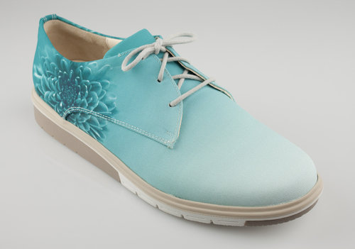 Ganter 200835-3600 HEYA chaussures à lacets turquoises