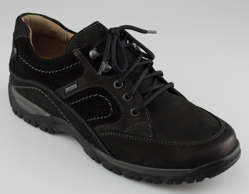 Ganter 204316-0100 GWEN GTX chaussures noires à lacets