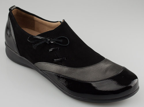 Ganter 205462-0162 FIONA chaussures noires à lacets-anthracite