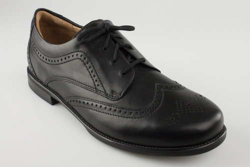 Ganter 257211-0100 GREG chaussures noires à lacets
