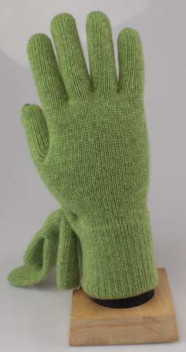 Ganterie 2175-436 MERINO gants tricotés pour dames vert clair