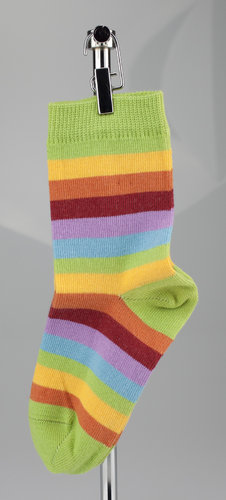 Grödo 12585 MULTICOLOR chaussettes pour enfants cotton organique groseille à maquereau-soleil