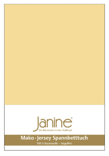 Janine 5007-23 JERSEY Bezug Nackenrolle vanille 15/40