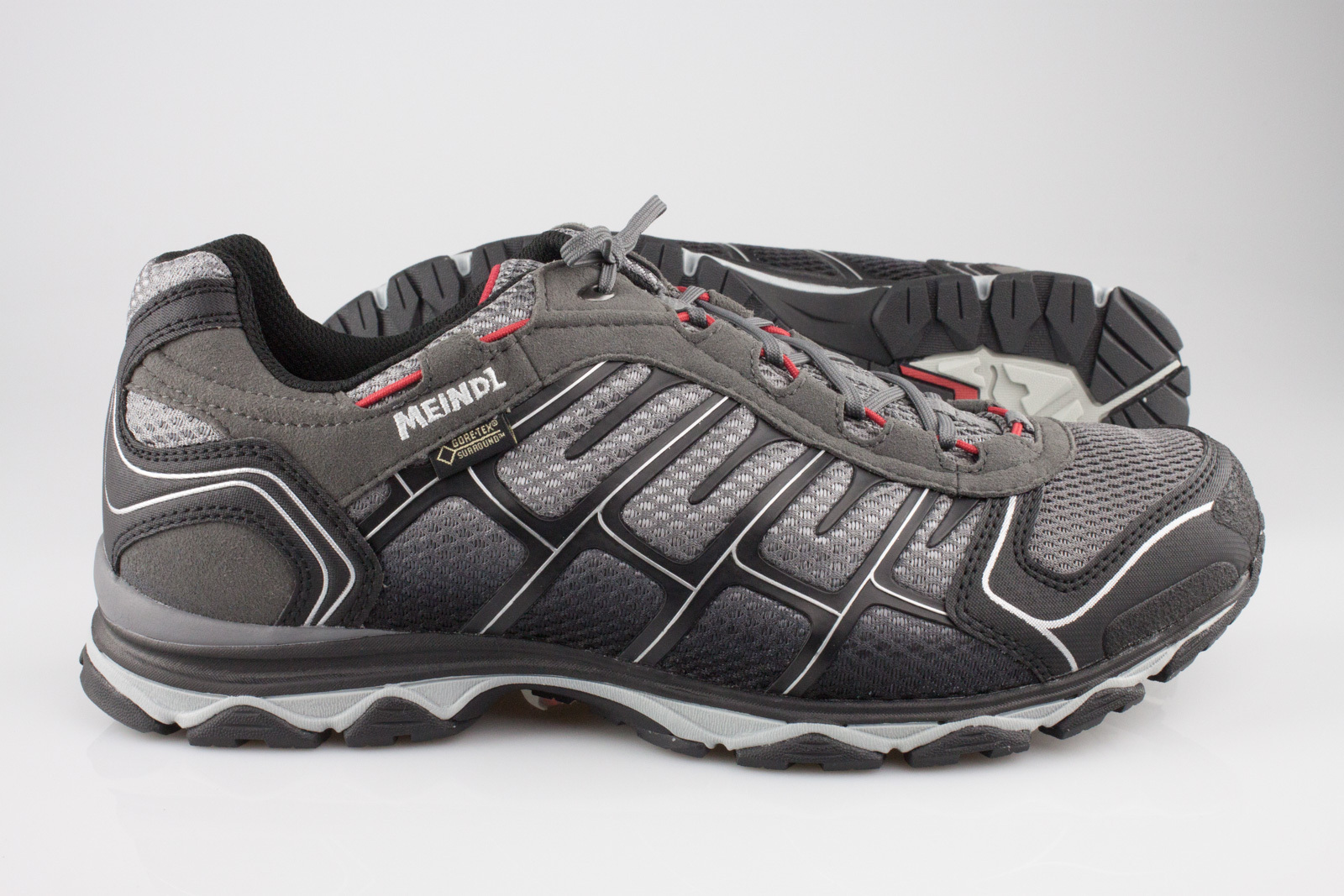 3982-31 X-SO 30 laced shoes GTX anthracite/red