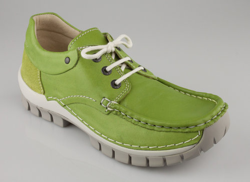 Wolky 4701-775 FLY Schnürschuhe leoa leather lime