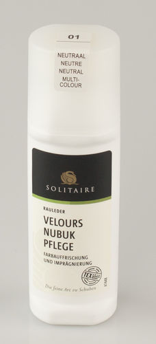 Solitaire VELOURS U. NUBUK PFLEGE Flasche farblos 75 ml