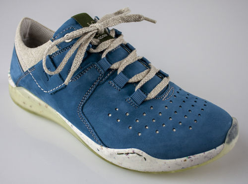 Josef Seibel 69418-501 RICKY 18 Chaussures à lacets nubuck bleu combi