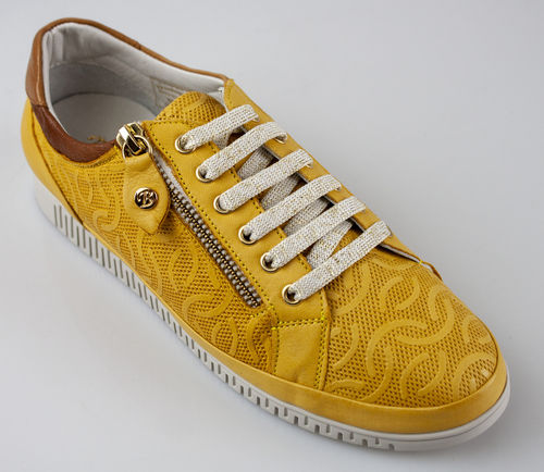 Chaussures à lacets Batz ORLANDO / Zipp Nappa moutarde