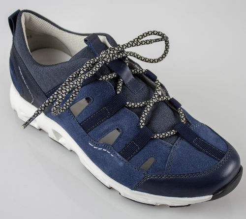 Josef Seibel 37604-505 NOAH 04 AIR chaussures à lacets Pulse / Kombi bleu foncé