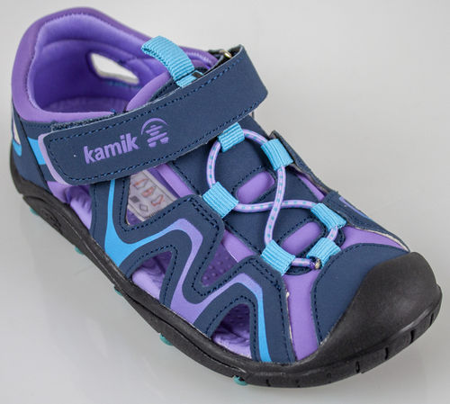 Kamik KICK Sandales avec protection des orteils sarcelle