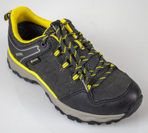 Meindl 2109-59 ONTARIO JUNIOR GTX chaussures de marche WP Velour/Mesh graphite/jaune