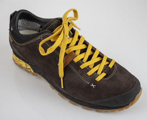Aku 504.3-222 BELLAMONT 3 SUEDE GT laced up shoes WP Velour brown/yellow