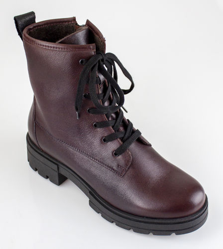 Werner 154-75 SCHAKAL laced up boots leather Wernebi Nappa prune