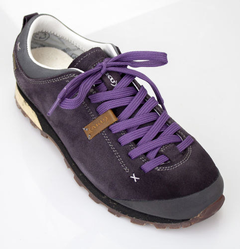 AKU 520.3-565 BELLAMONT 3 SUEDE GW chaussures à lacets WP Velour violet-foncé