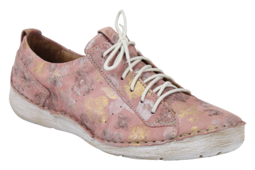 Josef Seibel 59656-425 FERGEY 56 laced up shoes leather printed pink-multi